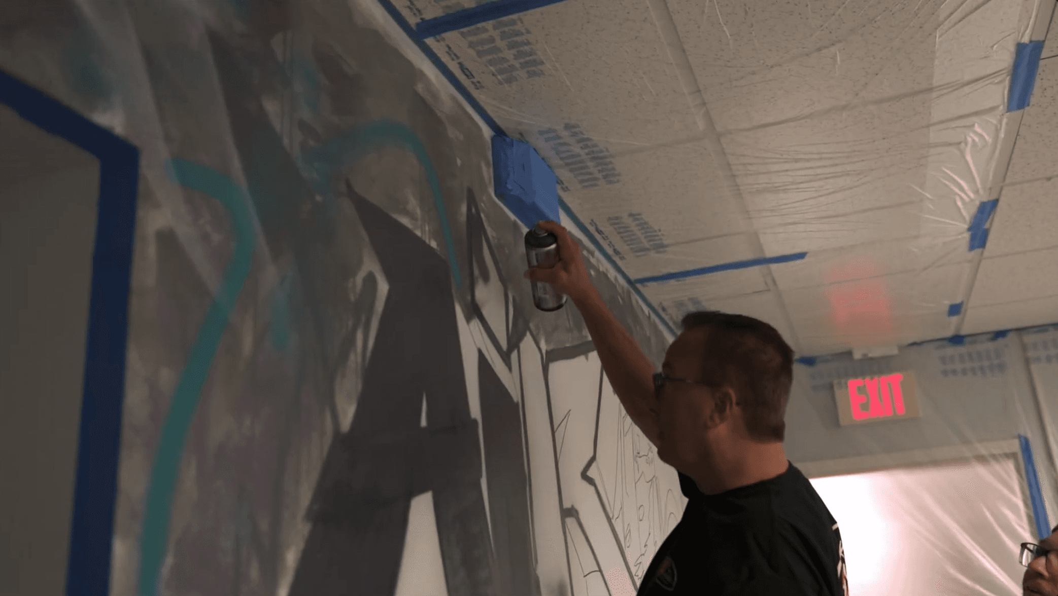 Air Lift Employees wall Mural