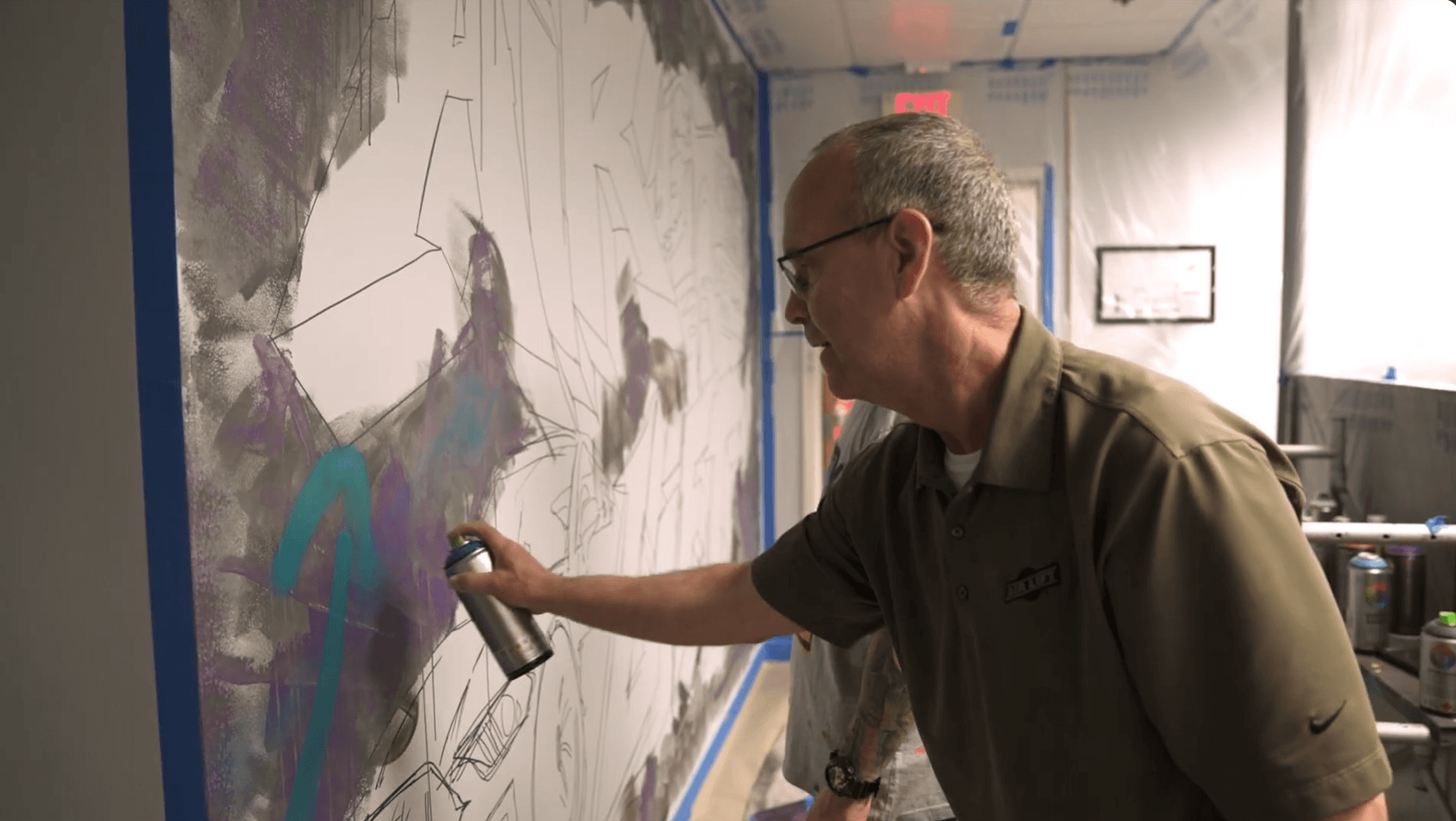 Air Lift Employees wall Mural